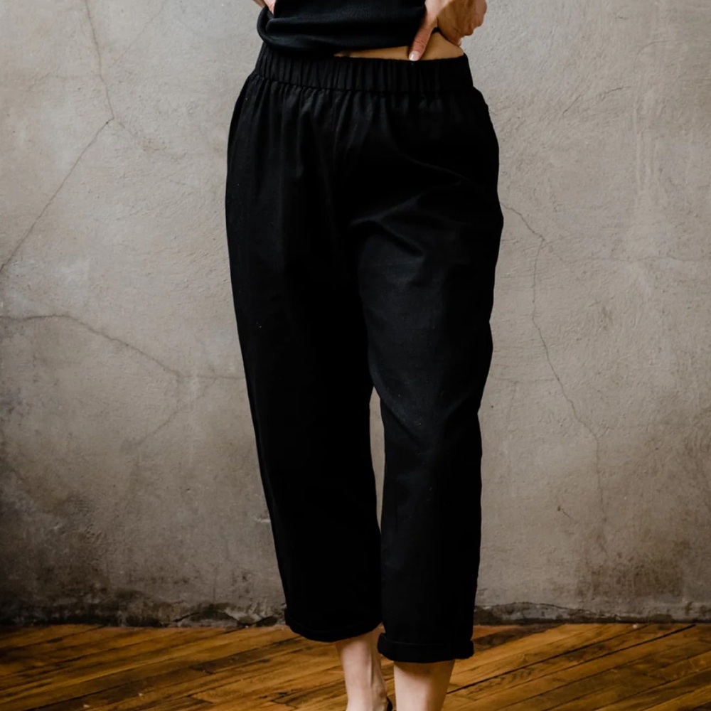 Barrel leg pant
